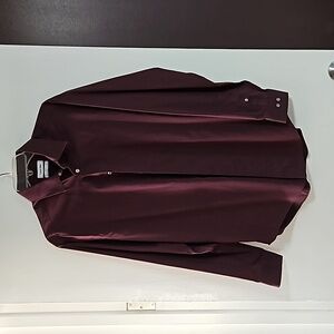 Calvin Klein slim fit performance non-iron shirt